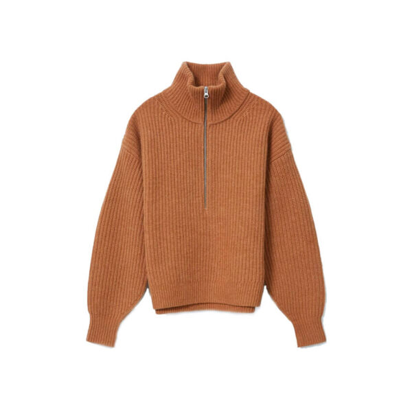 The Felted Merino Half-Zip Sweater